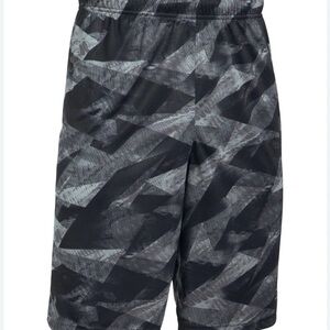 Under Armour Stephen Curry SC30 Aero Wave Shorts Mens L  Black Gray NBA Long